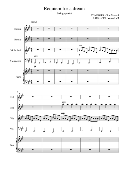 Requiem for a dream: String Quartet