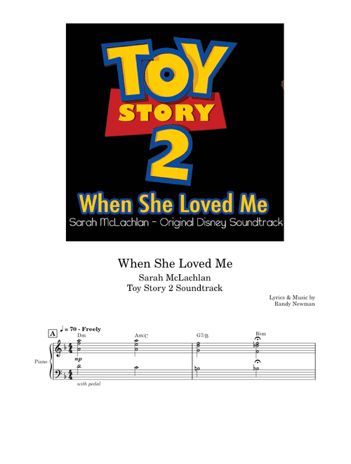 When She Loved Me – Sarah McLachlan