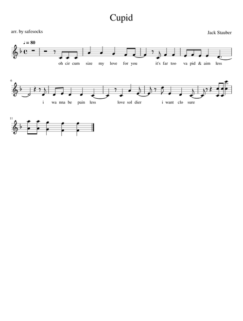 Cupid - Trumpet Solo 