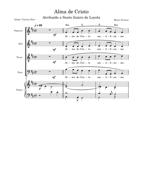 Anima Christi(Alma de Cristo) – Marco Frisina