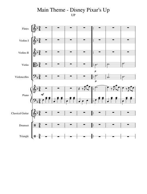 Disney's Pixer - UP Theme Song