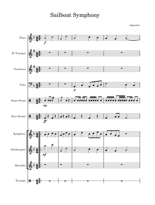 Sailboat Symphony – Among Us Sailboat Symphony