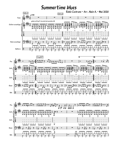 Summertime blues (Eddie Cochrane)