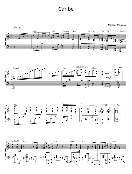 Caribe - Michel Camilo