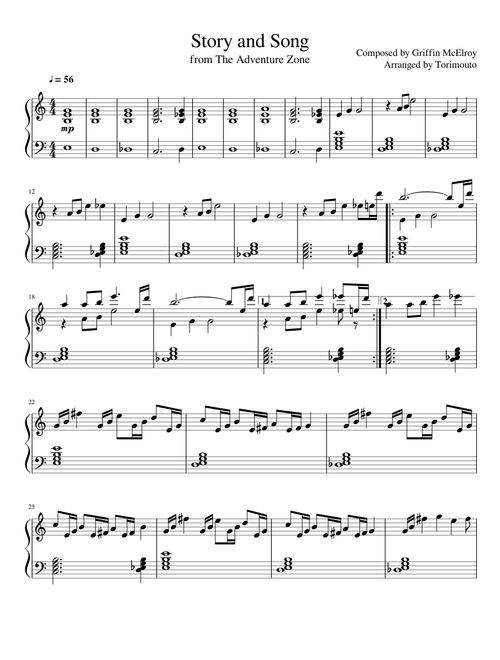 Story and Song - Griffin McElroy
