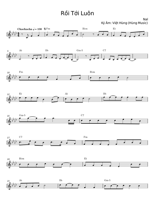 Rồi Tới Luôn - Việt Hùng