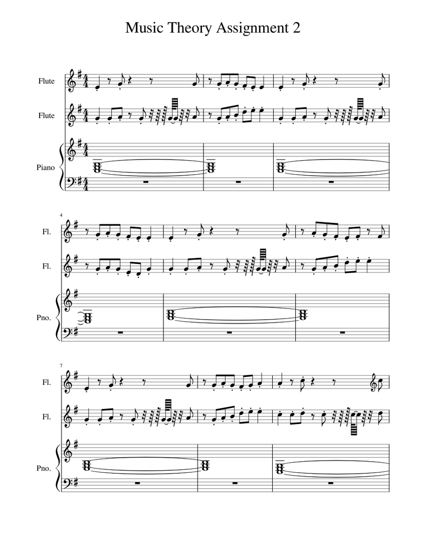 music theory assignment 2 2