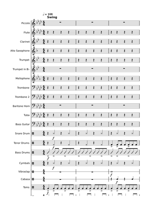 Sing, Sing, Sing Marching Band