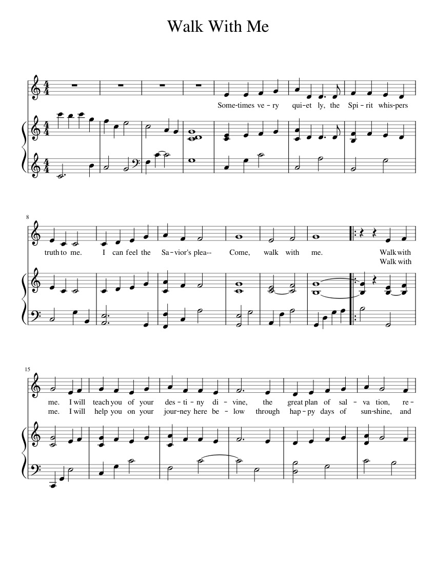 Ultimate Garden Winter Activities Guide In Canada Walk_with_me Sheet Music For Piano, Vocals (piano-voice)