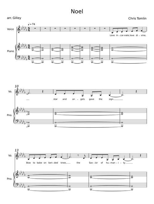 Noel - Chris Tomlin