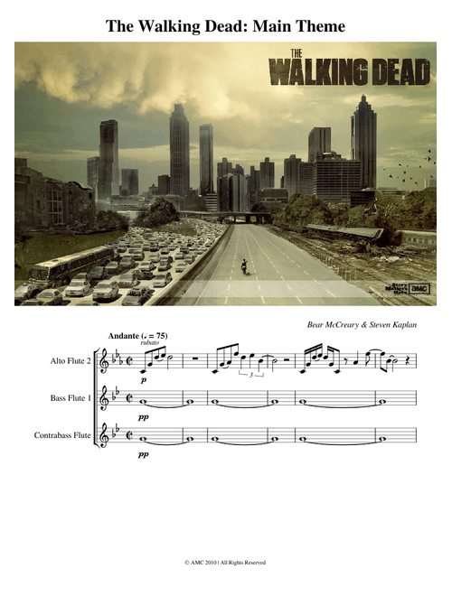 The Walking Dead for Flute Choir