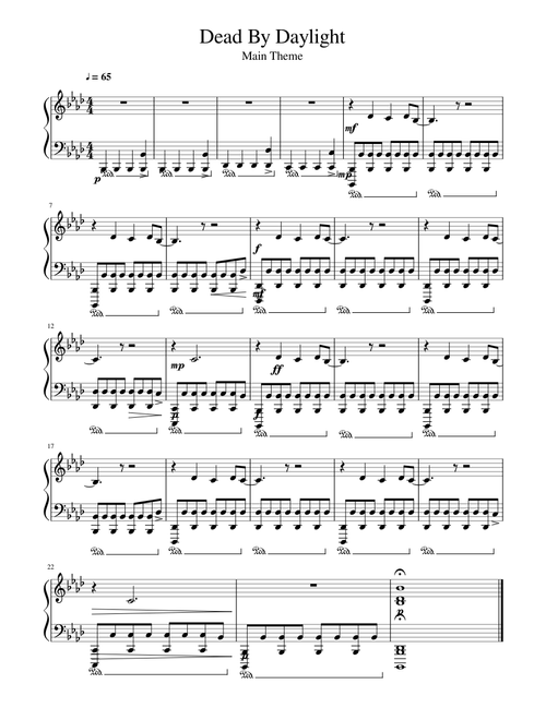 Dead By Daylight - Main theme