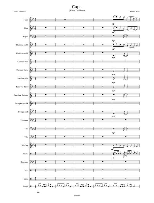"Cups (When I'm Gone)" (Full Song for Orchestra) - Anna Kendrick - Pitch Perfect 