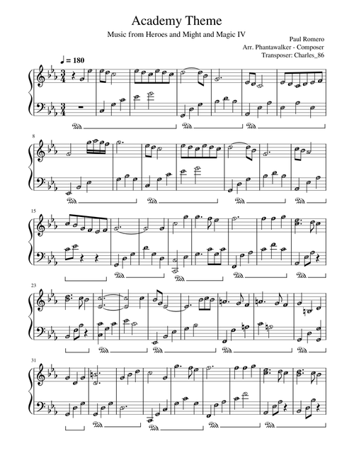 Academy Theme – Paul Romero