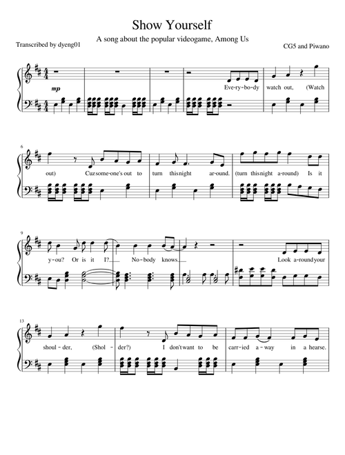An Among Us song