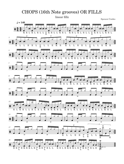 spencerjcorde | Free sheet music | Download PDF or print on
