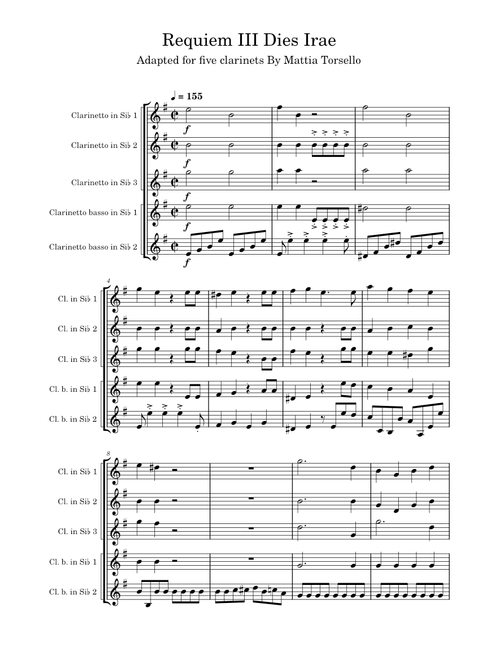 Requiem III Dies Irae