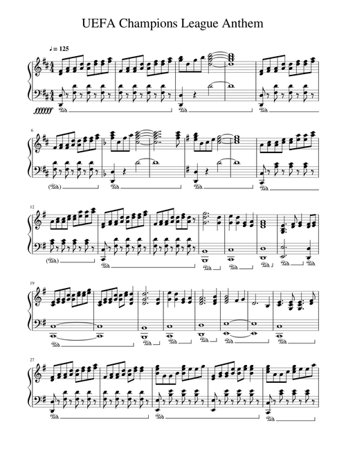 UEFA Champions League Anthem