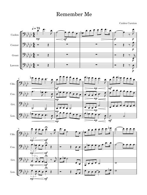 Remember Me – Misc tunes
