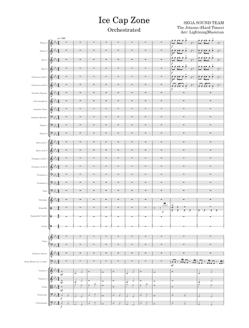 Ice Cap Zone – Act 1 – Orchestrated