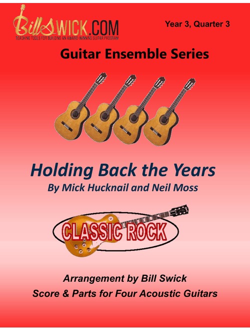 Holding Back The Years (Arr. Bill Swick) - Simply Red (Small Ensemble)