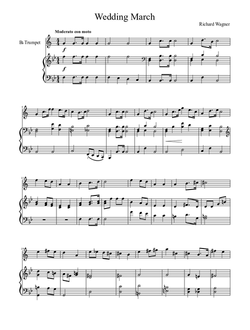 Wedding March - Richard Wagner