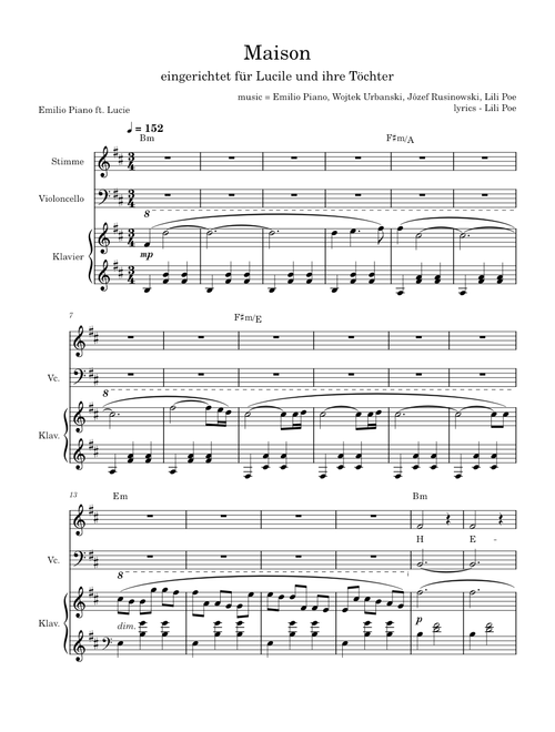 Maison – Emilio Piano
