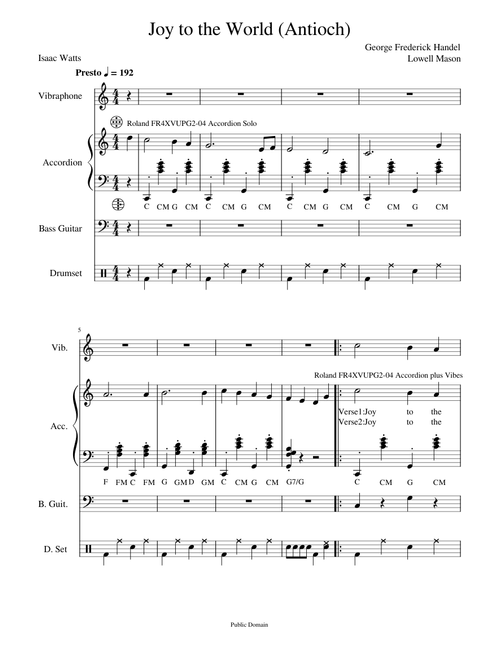 Joy To The World – George Friedrich Händel