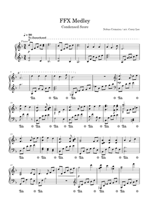 Final Fantasy X Medley (WIP) Sheet Music for Piano, Trombone