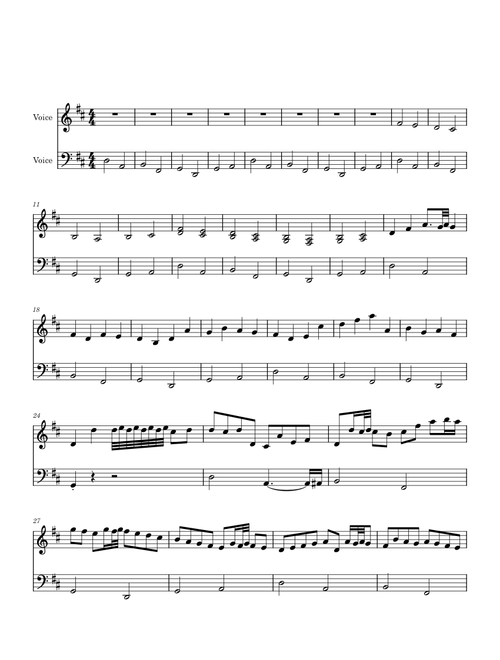 Canon in D jazz version