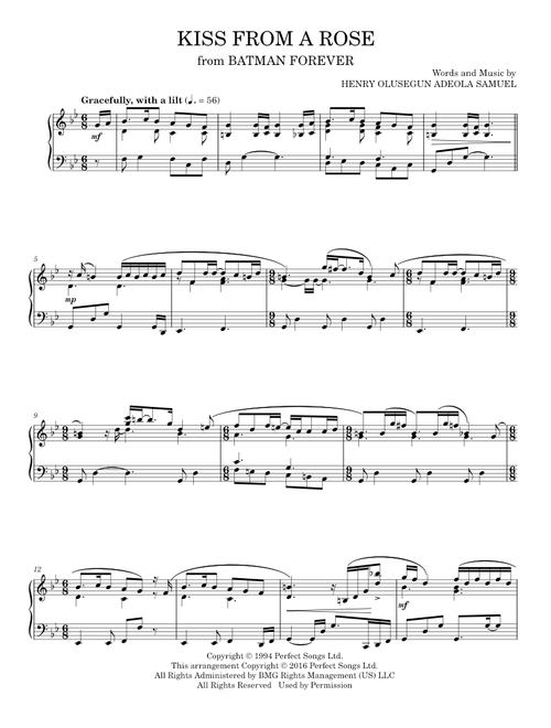 Kiss from a rose - Seal (Piano Solo)