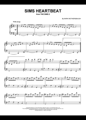 Play Official version of The Sims 2 Theme (from The Sims 2) Sheet Music ...
