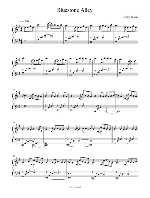 Bluestone Alley (Original Version)