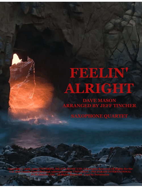 Feelin' Alright (Arr. Jeff Tincher) - Joe Cocker (Woodwind Ensemble)