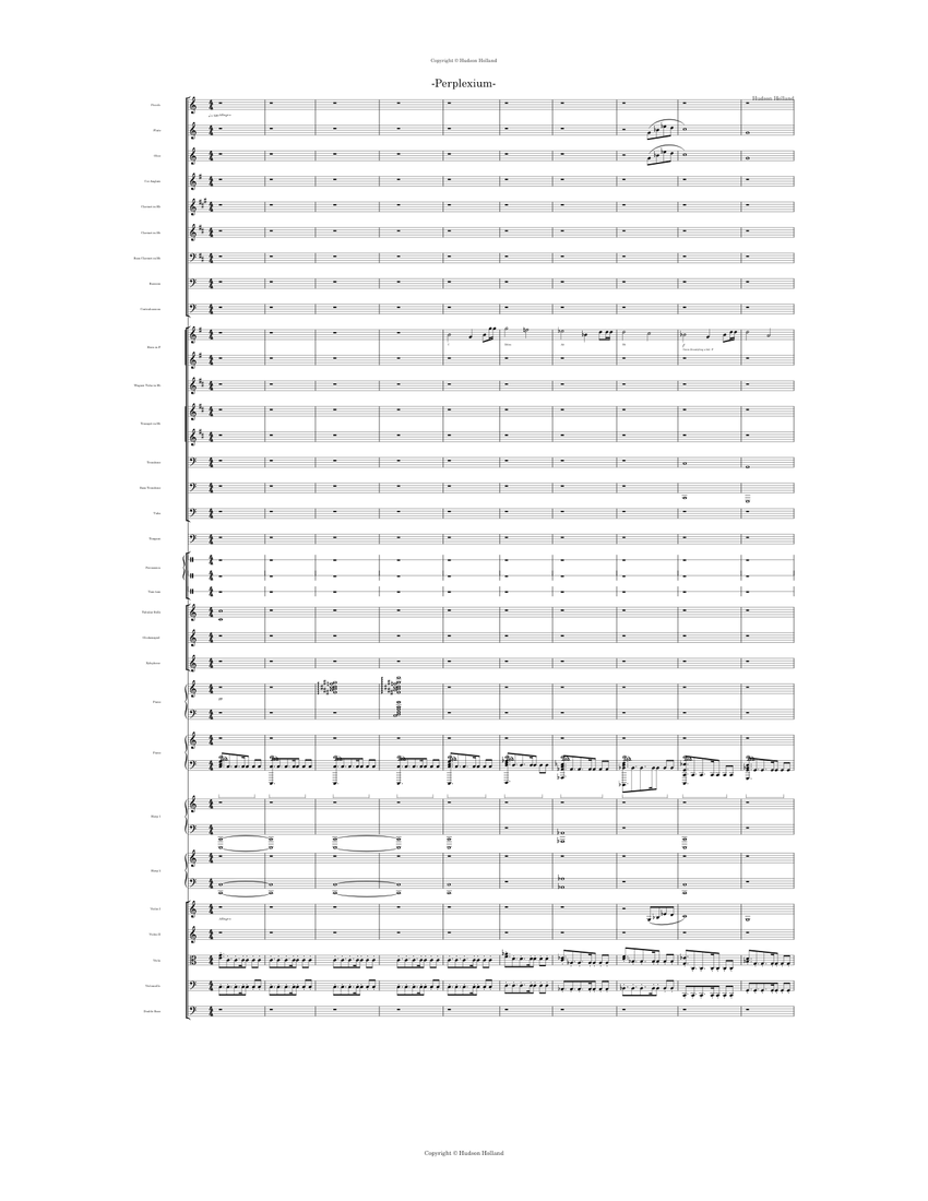I Perplexium I Epic Orchestral Music (Change Audio) Sheet music for ...