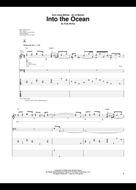 Free Andy McKee sheet music | Download PDF or print on MuseScore.com