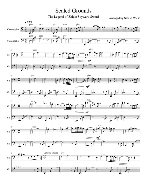 Sealed Grounds (Cello Duet)