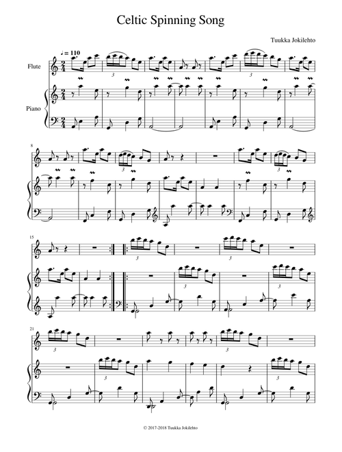 Celtic Spinning Song