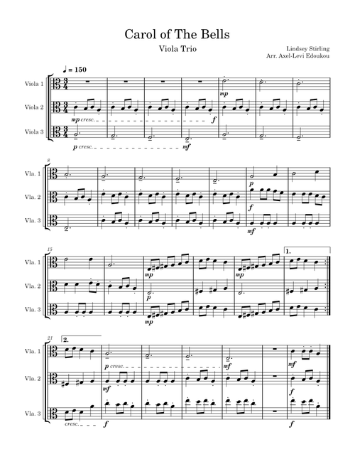 Carol of The Bells