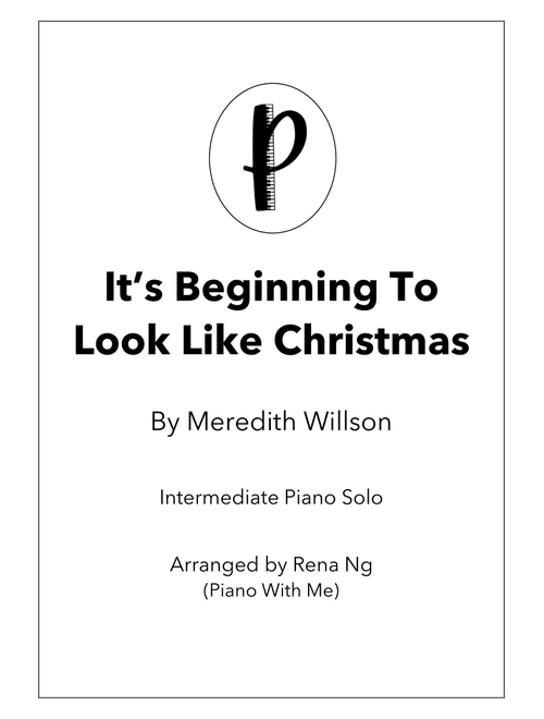 It's Beginning To Look Like Christmas (Arr. Rena Ng) - Michael Buble (Piano Solo)