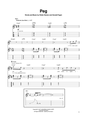 Play Official version of Josie Sheet Music by Steely Dan for
