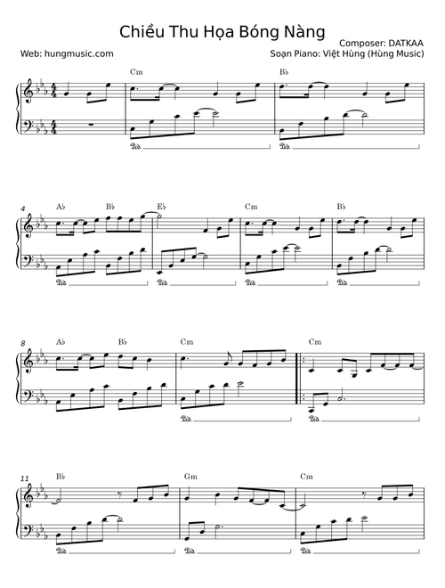 Chiều Thu Họa Bóng Nàng - DATKAA