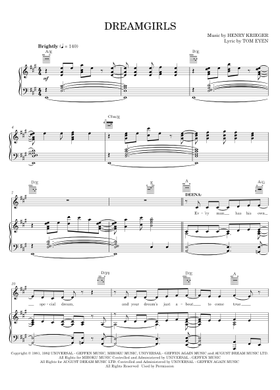 Free Dreamgirls by Dreamgirls Movie, Dreamgirls Musical, Tom