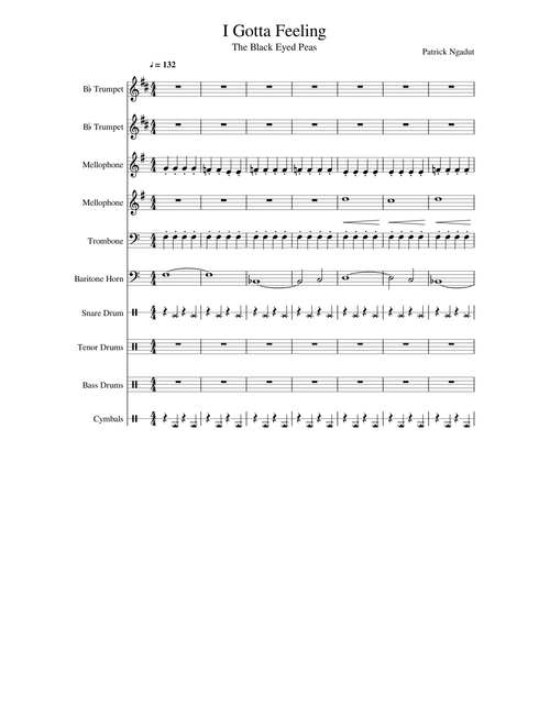 Marching Band - I Gotta Feeling - The Black Eyed Peas