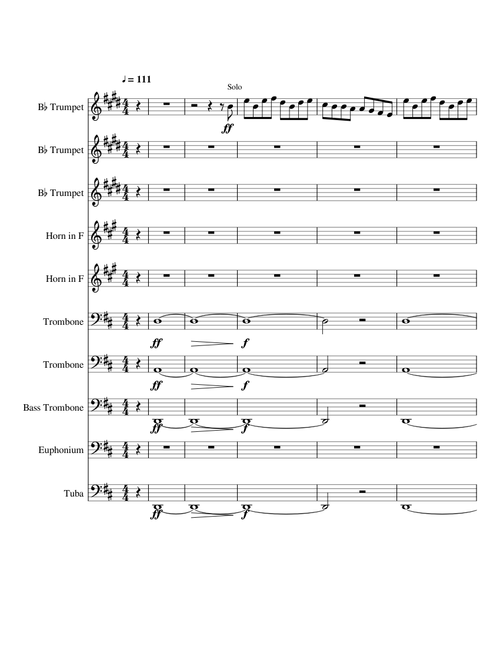 Test Drive |Brass Band