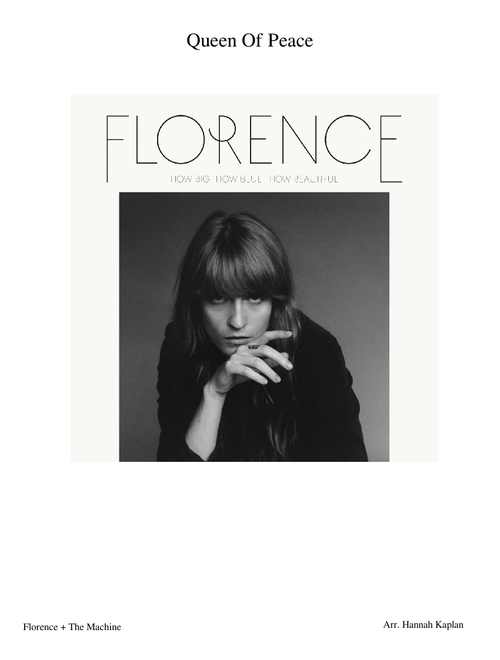 Queen Of Peace- Florence + The Machine full arrangement for Concert Orchestra