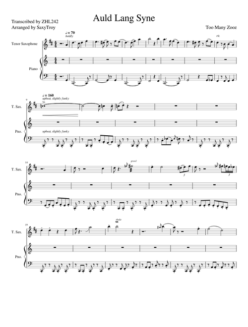 Auld Lang Syne