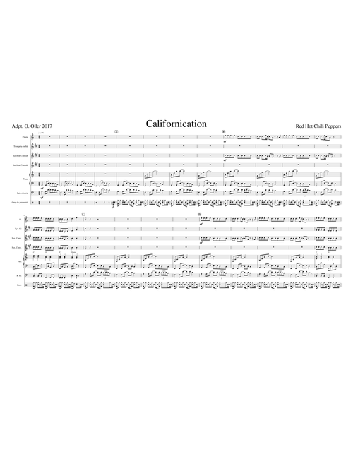 Californication - Red Hot Chili Peppers