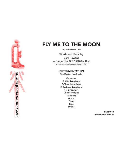 Fly Me To The Moon (In Other Words) (Arr. Brad Esbensen) - Tony Bennett (Jazz Combo)