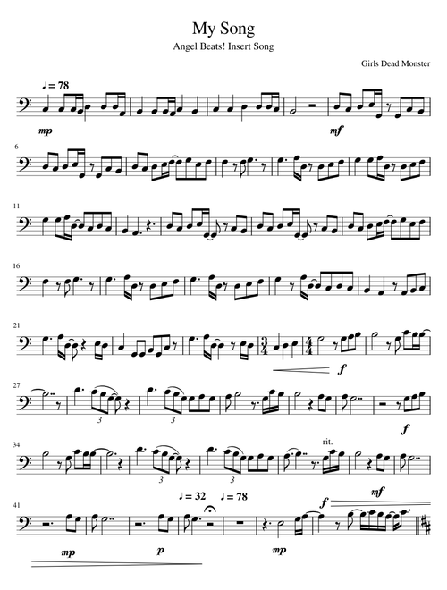 Angel Beats - My Song